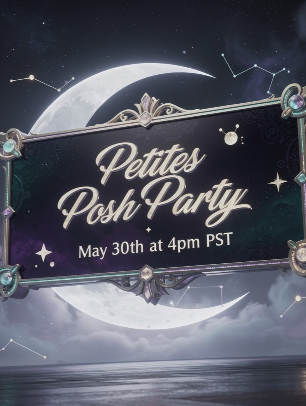 Petites Posh Party 🥳 5/30 @4pm Pst. Comment If You Have Any! Tag A Pff For HP!